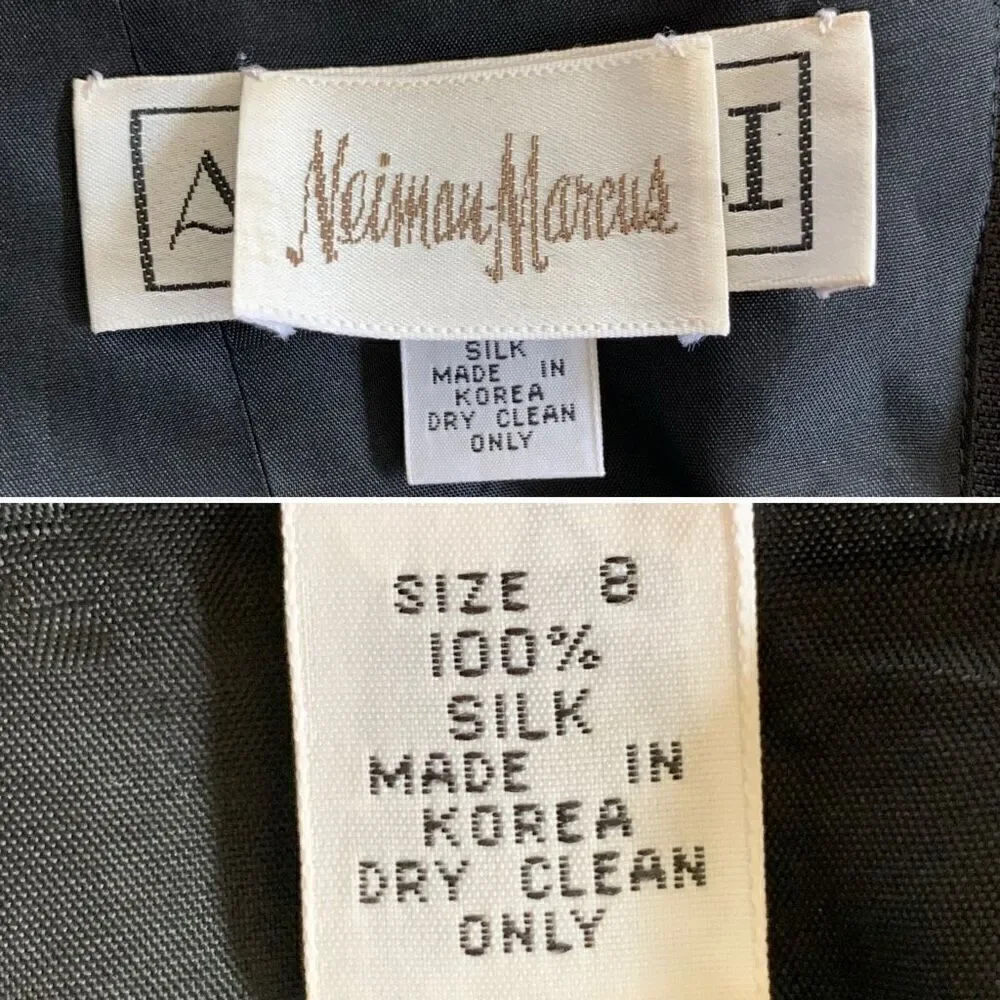 Vintage A.J. Bari for Neiman Marcus Silk‎ Strapless Leopard Print Cocktail Dress - Picture 8 of 12